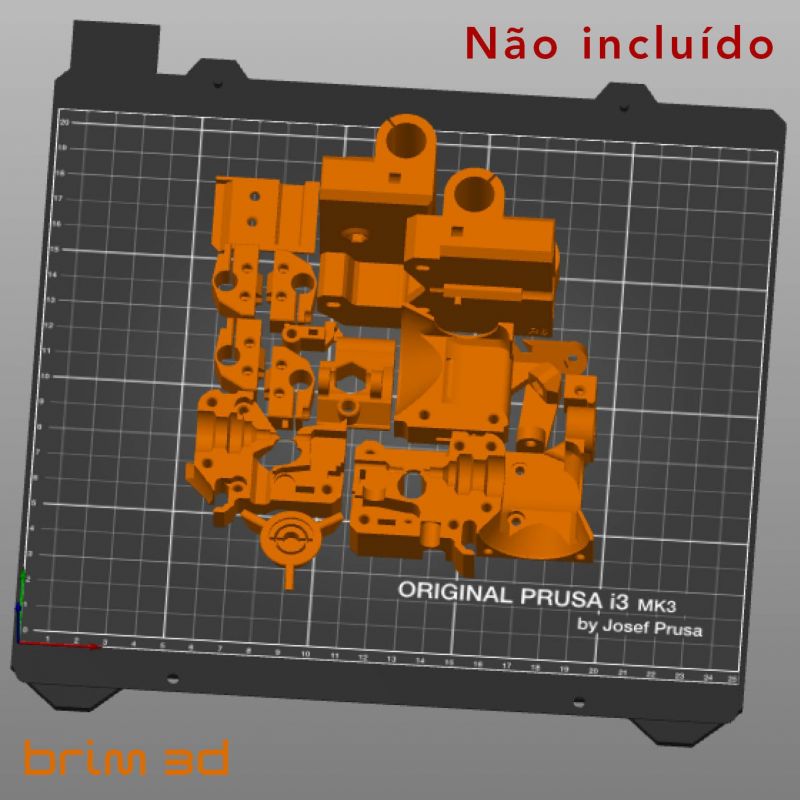Original Prusa i3 MK3/S to MK3S+ upgrade kit